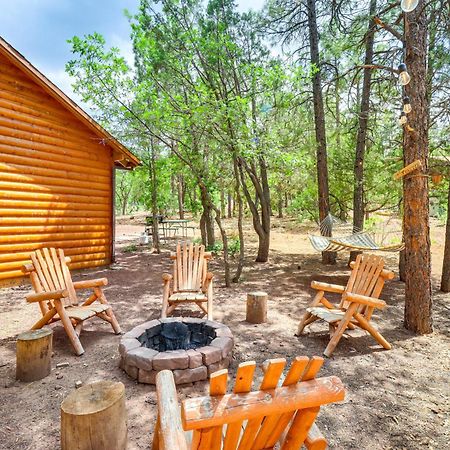 Show Low Cabin With Bbq And Fire Pit Pets Welcome! Exterior photo