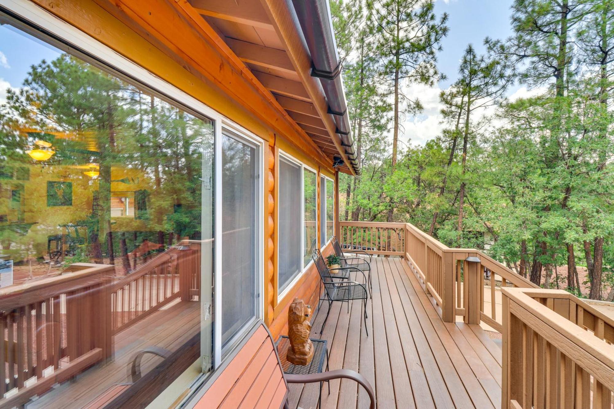 Show Low Cabin With Bbq And Fire Pit Pets Welcome! Exterior photo