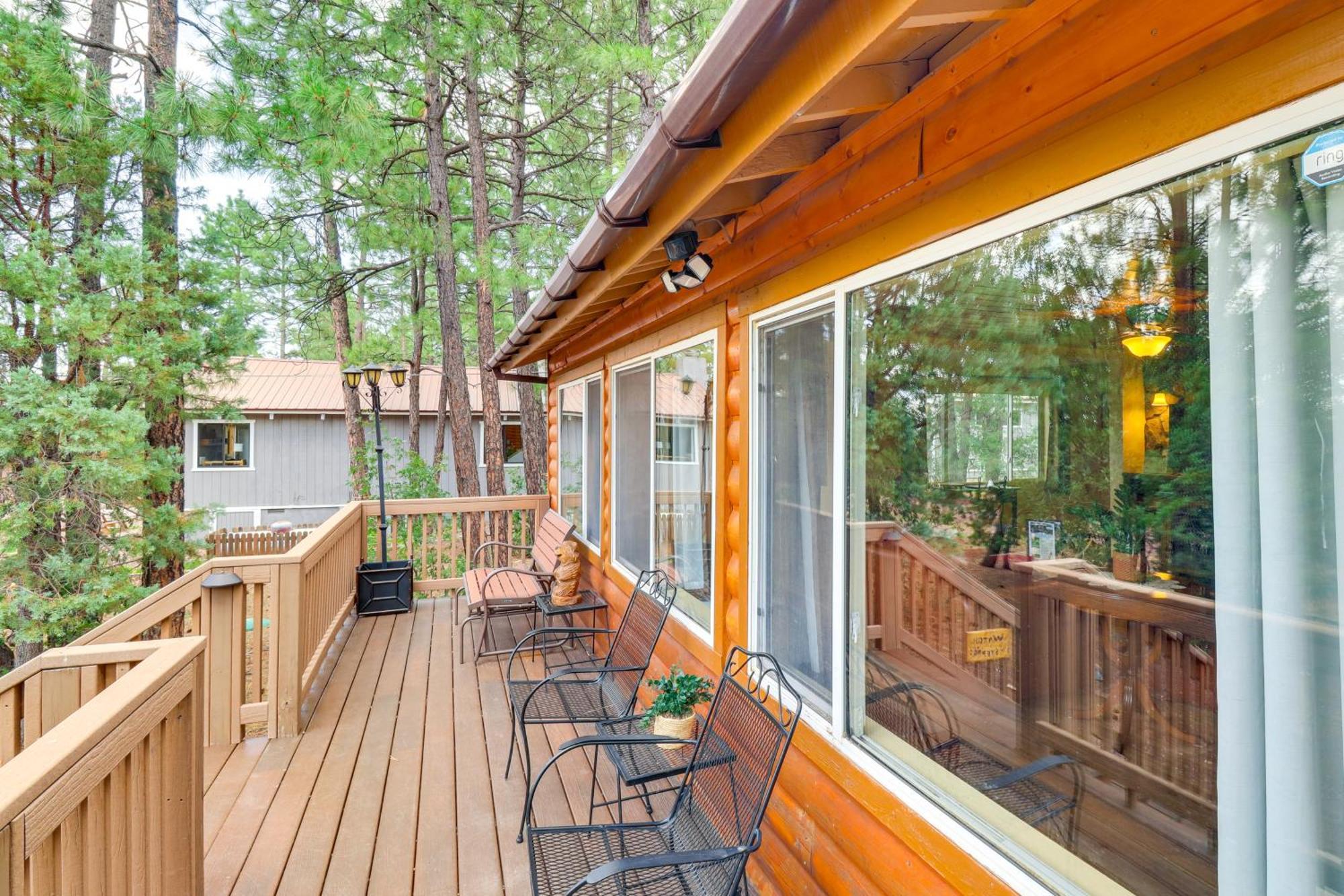 Show Low Cabin With Bbq And Fire Pit Pets Welcome! Exterior photo