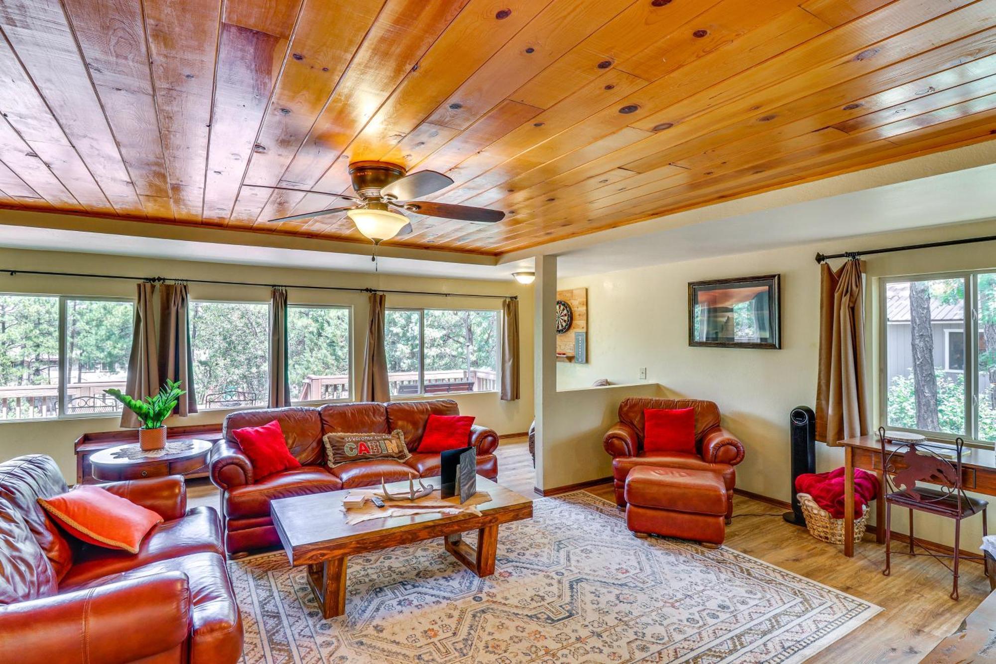 Show Low Cabin With Bbq And Fire Pit Pets Welcome! Exterior photo