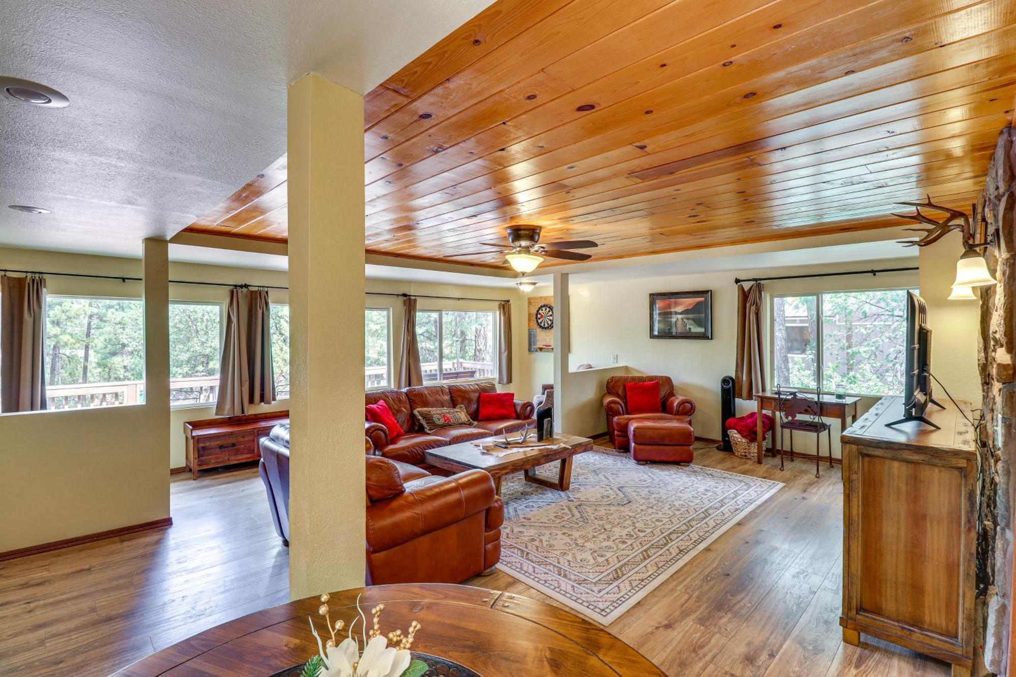 Show Low Cabin With Bbq And Fire Pit Pets Welcome! Exterior photo